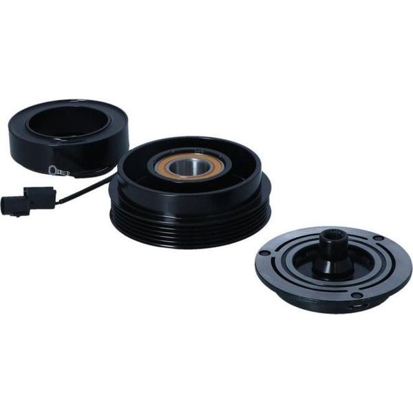 Compressore Aria Condizionata A Frizione Magnetica 124Mm Nrf Per Furgone Ford Transit V363-image