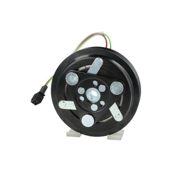 Compressore Aria Condizionata A Frizione Magnetica 127Mm Nrf Per Furgone Ford Transit-image
