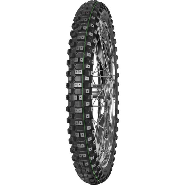 Mitas Enduro Trail-Rally Mh Super Light (Striscia Verde) 90/90 - 21 Tt 54R (3.00-21) Anteriore M+S-image