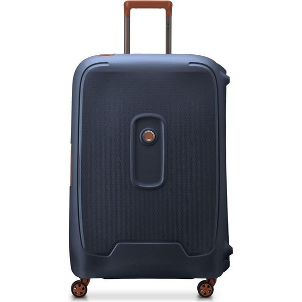Delsey Paris Carrello Moncey 4 Double Rolls Trolley 76 Ink Blue Blu Scuro-image