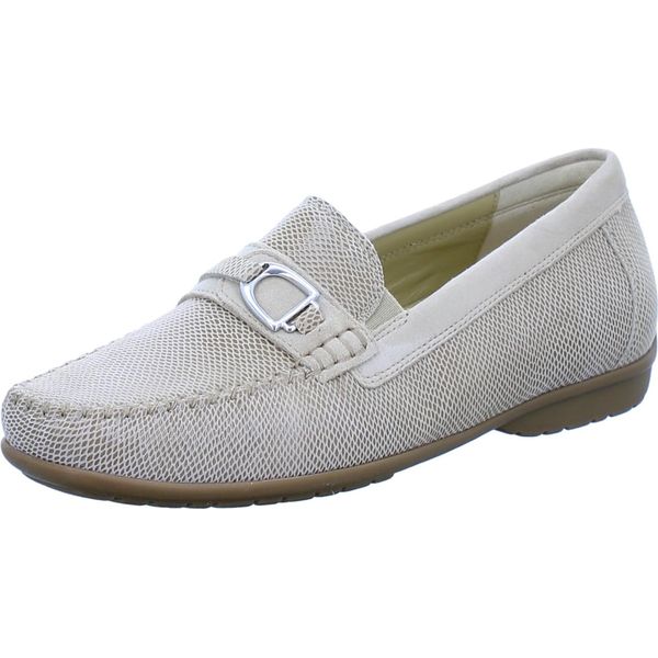 Sioux Mocassini/ Mocassini/ Scarpe Slip-On Donna Cortizia Beige Camosciotaglia:6-image
