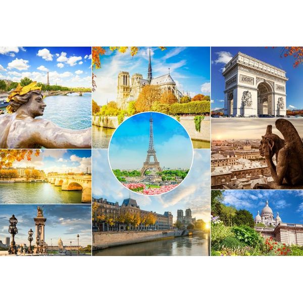 Puzzle Bluebird Paris Walk - Puzzle Da 1000 Pezzi-image