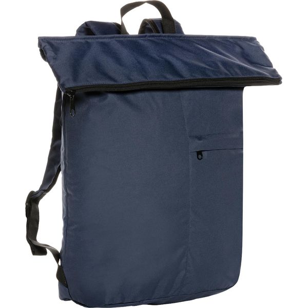 Xd Collection - Zaino "Dillon"", Pieghevole, Rpet (Polietilene Tereftalato Riciclato), 20L XD886 (Taglia Unica) (Blu Navy)"-image