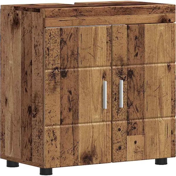 Syfax™ Set Di Armadi Da Bagno Tulum Legno Vecchio 60 X 34 X 63 Cm-image
