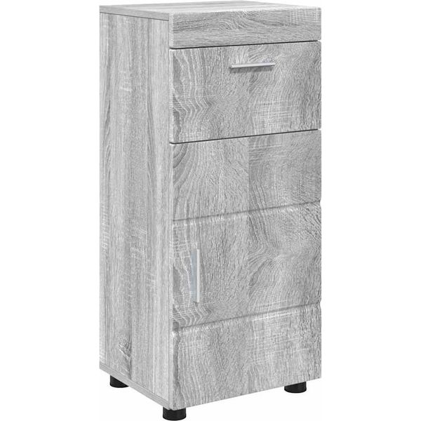 Syfax™ Set Di Armadi Da Bagno Tulum Grigio Sonoma 37 X 31,5 X 82 Cm-image