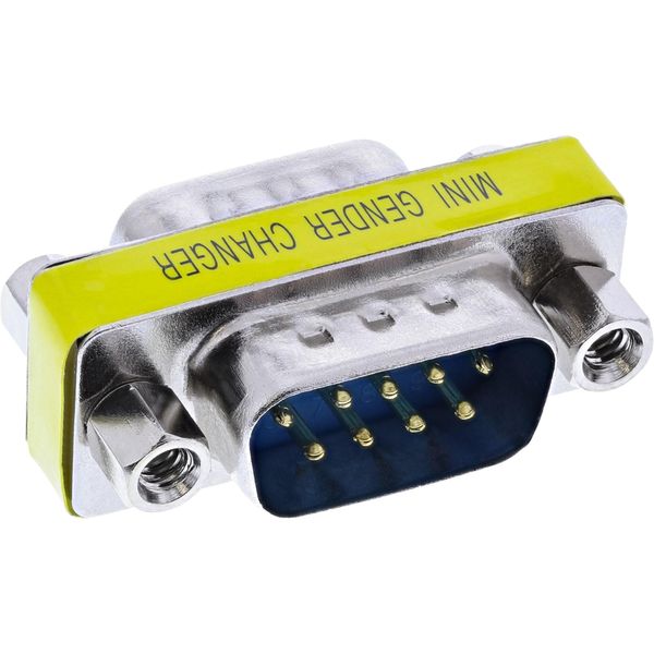 Inline® Adattatore Sub-D 9Pin Maschio / Maschio, Mini-Gender-Changer-image