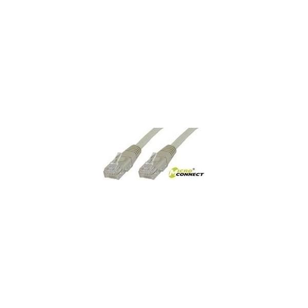 Microconnect Cat6 U/Utp 15 M - RJ-45 - RJ-45 - Maschio/Maschio - Cat6 - U/Utp (Utp) - Grigio (UTP615, TP-615H)-image