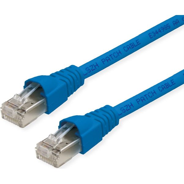 Cavo Patch Teleg "Rtner, Cat.6A (Profondo), S/Ftp, 1,0 M, Blu"-image