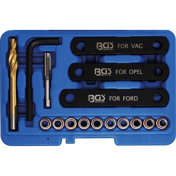 Kit Di Riparazione Per Filettature Dei Freni | M9 X 1,25 | 16 Pz.-image