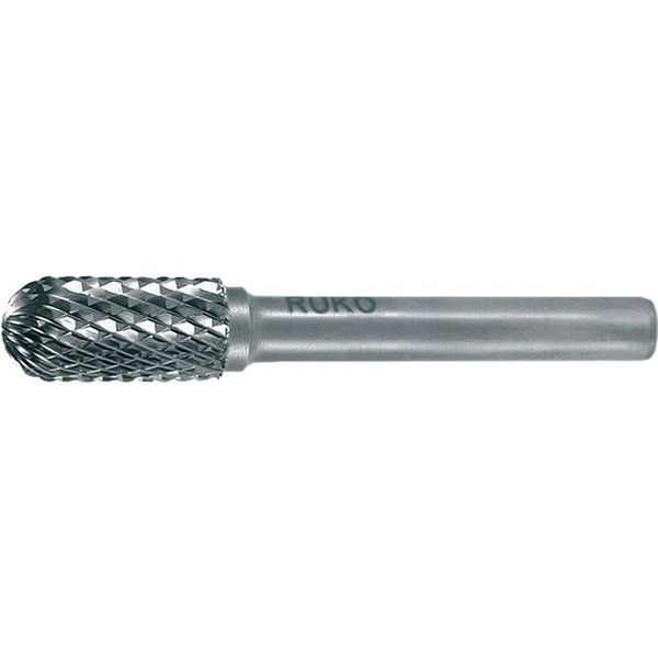 Ruko 116023 Carburo Di Tungsteno Ovale Ghisa, Acciaio Inox, Acciaio, Leghe Di Titanio 1 Pz-image