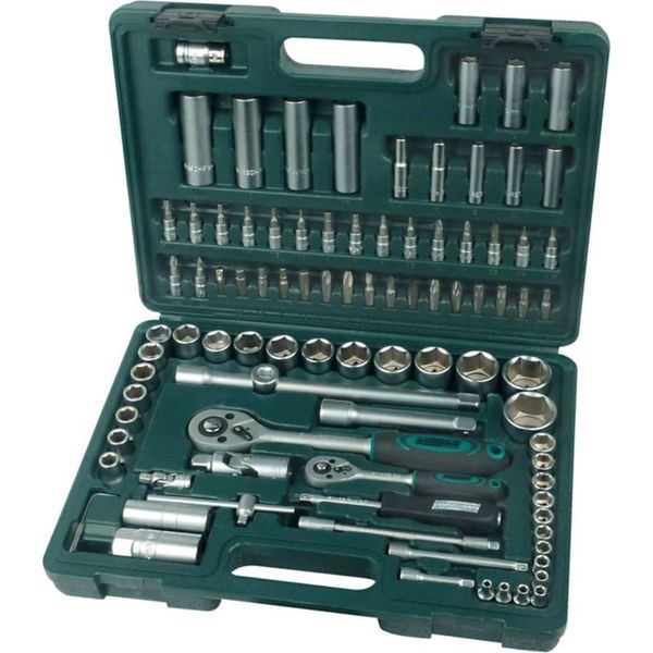 BrüDer Mannesmann 98410 Set Di Chiavi A Bussola, 94 Pezzi.-image