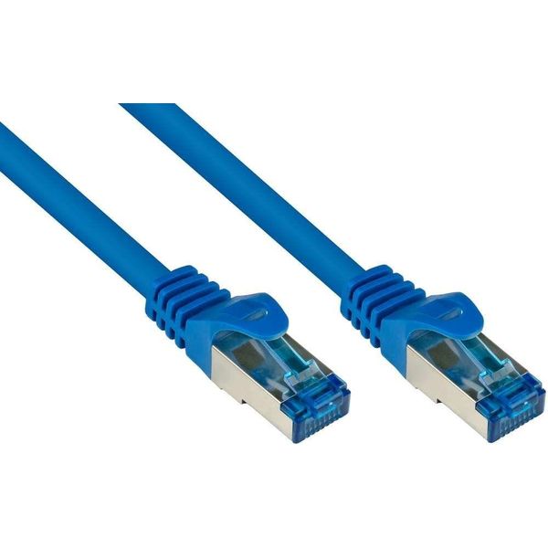 Alcasa CAT6A S/Ftp 50 M - RJ-45 - RJ-45 - Maschio/Maschio - Cat6A - S/Ftp (S-STP) - Blu (8060-H500B)-image