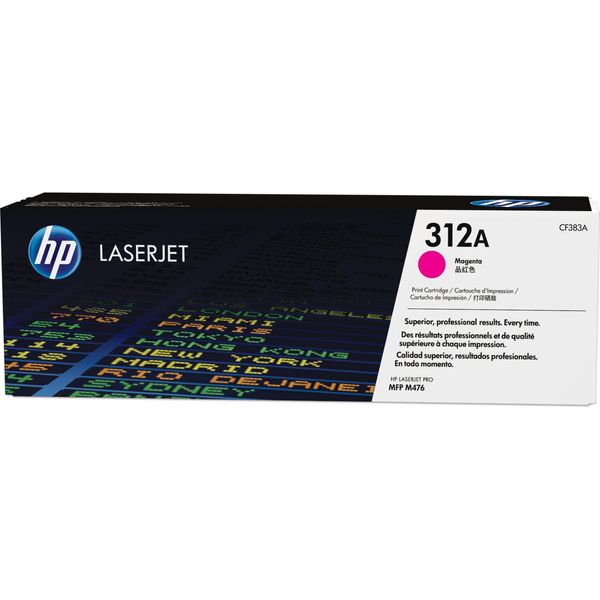 Hp Cartuccia Toner Magenta Originale Laserjet 312A - 2700 Pagine - Magenta - 1 Pz-image