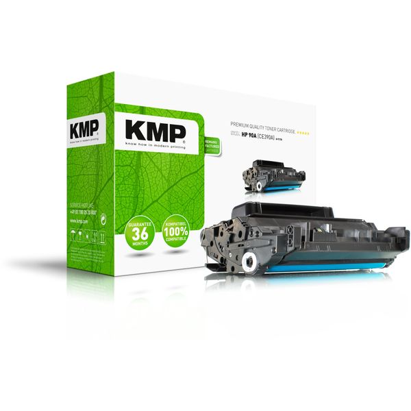 Kmp Printtechnik Ag 1231 Toner Hp Hp 90A(CE390A) Comp. Black H-T170-image