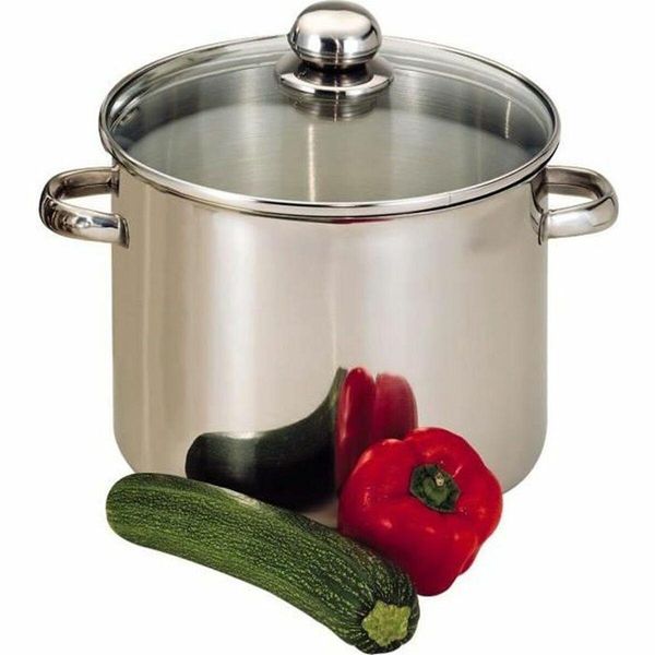 Gastronomia In Acciaio Inox Da 28 Cm + Coperchio Baumalu 342654-image