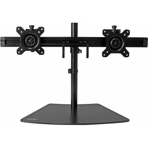 Startech.Com Armbarduo Supporto Da Tavolo Per Tv A Schermo Piatto 61 Cm (24") Nero Scrivania"-image