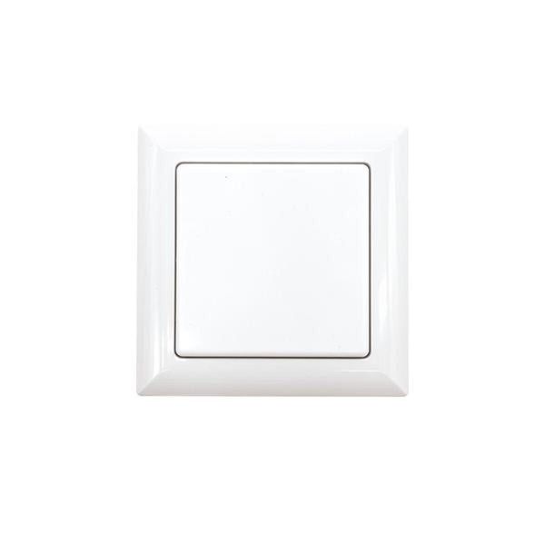 Eltako Ft55-Wg Pulsante Wireless Bianco Lucido Con Bilanciere E Doppio Bilanciere (30000595)-image