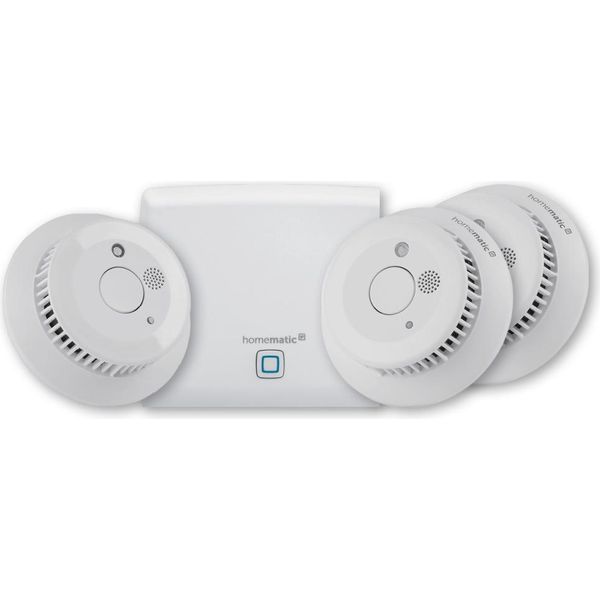 Homematic Ip Smart Home Starter Set Allarme Fumo - Allarme Intelligente A Livello Locale E Tramite App Sullo Sma-image