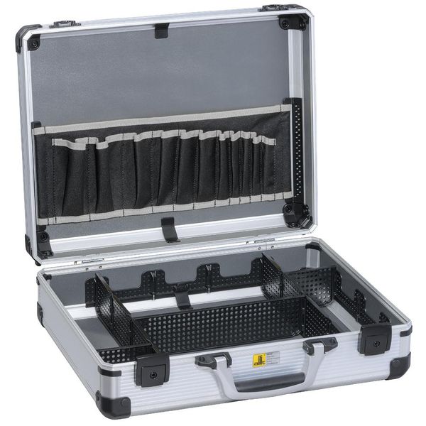 Allit 426200 Valigetta Portautensili Aluplus Tool >C< 44, Argento-image