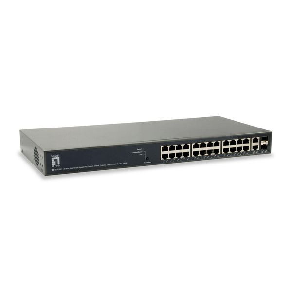 Switch Level One GEP-2651 26X GEP-2651 2Xgsfp 185W 24Xpoe+-image