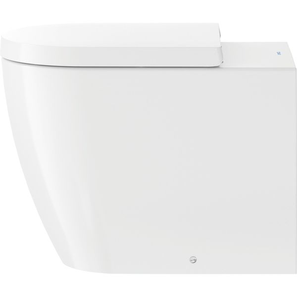 Duravit Me By Starck Wc Sur Pied, Back To Wall, à Fond Creux, Fixation Incluse, 370X600Mm, 2169092000, 2169092000-image