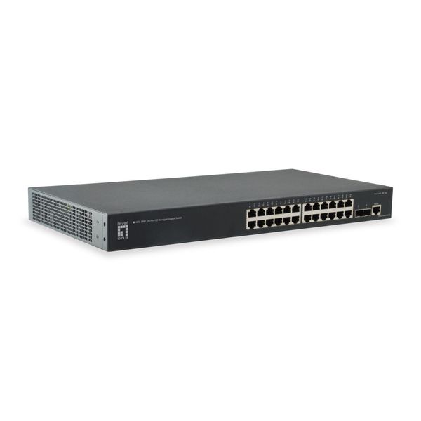 Switch Levelone GTL-2661 Switch Levelone 24X Ge GTL-2661 2Xgsfp 19""-image