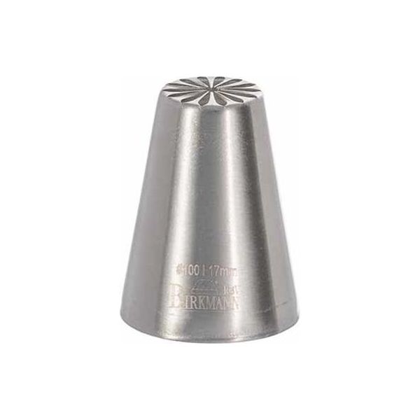 Beccuccio Design Birkmann #100, Beccuccio Per Tubature, Beccuccio Per Guarnire, Accessorio Da Forno, Acciaio Inox, Ø 1,7 Cm, 411562-image