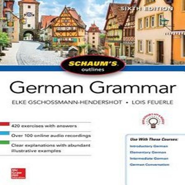 Schema Di Schaum Della Grammatica Tedesca, Sesta Edizione-image