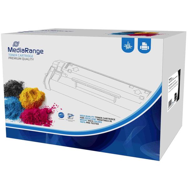 Mediarange MRHPTCE400A Mediarange Toner Hp FüR CE400A/507A Mit Chip Schwarz-image