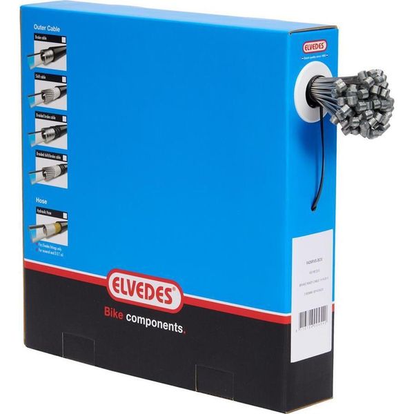Cavo Interno Del Freno Elvedes "19 Fili"" Niro, Ø 1,5 Mm Scatola Per Officina &Amp"-image