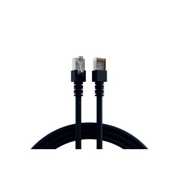 Efb K5456.15 Efb RJ45 Patchkabel Sf/Utp, Cat.5E, Pvc, Cca, 15M, Schwarz-image