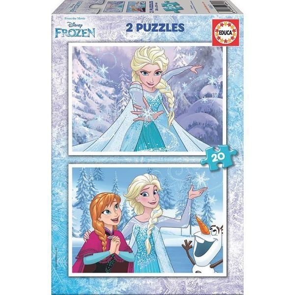 Educa Puzzle Del Regno Di Ghiaccio 2X20 Pezzi-image