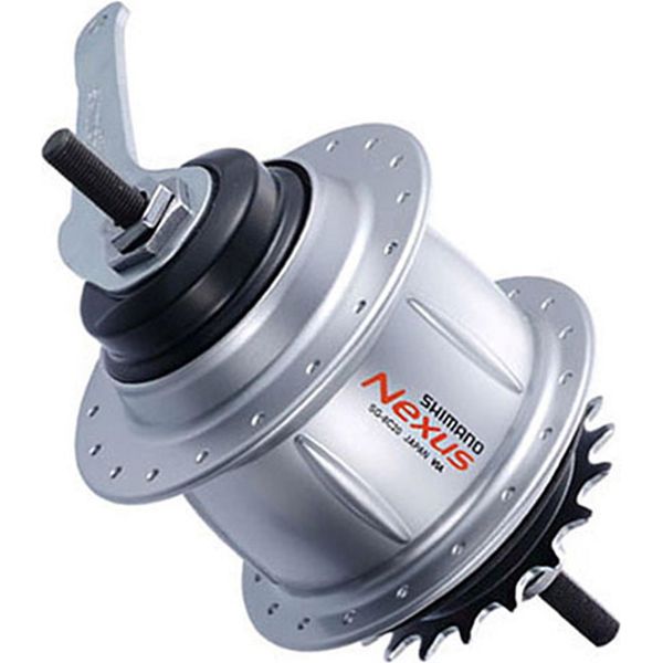 Mozzo Posteriore Nexus8, Freno A Contropedale, 36 Fori, Argento, Asse Fisso, Parti Shimano, I-SGC60018CAS-image