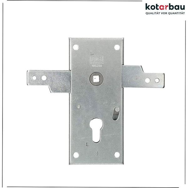 Kotarbau® Serratura Per Garage Serratura Per Porta Da Garage In Acciaio Da 60 Mm Serratura Per Porta Da Garage A Cilindro Per Porte Da Garage Basculanti Scrocco Per Porte Da Garage-image