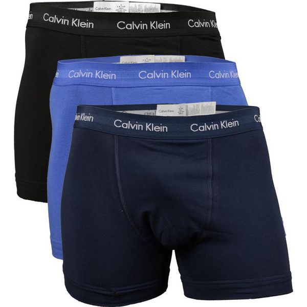 3 Boxer Calvin Klein Mod. U2662G Blu/Nero Taglia: Xl-image