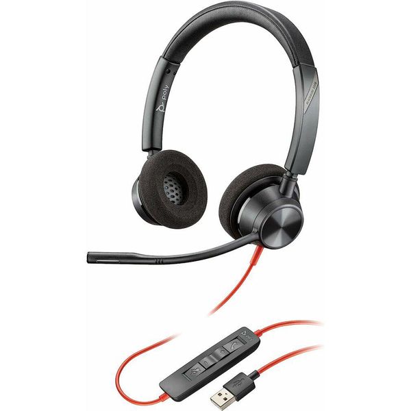 Poly Blackwire 3320 - Serie 3300 - Cuffia - On-Ear - Cablata - Usb-image