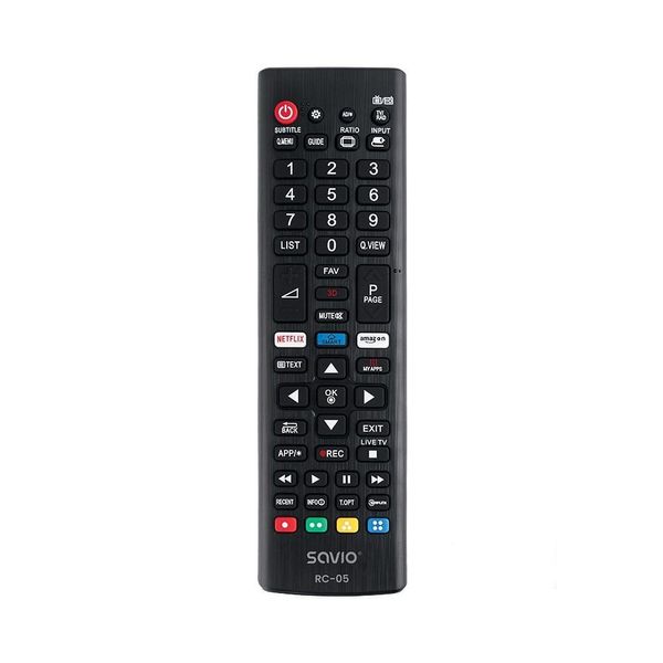 Savio Universal Remote Controller/Replacement For Lg Tv RC-05 Ir Wireless-image