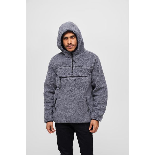 Brandit Abbigliamento 5023-5 Brandit Teddyfleece Antracite Taglie-image
