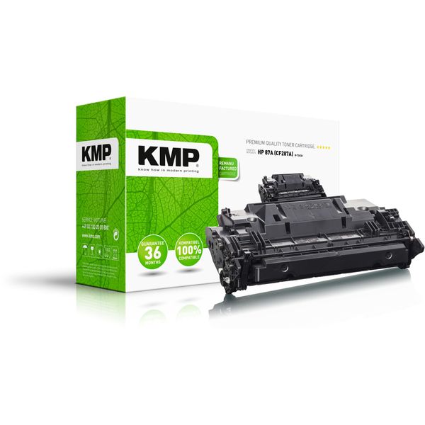Kmp Printtechnik Ag 2540,0000 Kmp Toner Hp 87A CF287A 9000S Black Remanufactured-image
