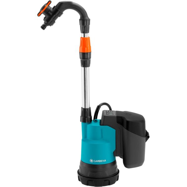 Gardena 2000/2 18V P4A Set Di Pompe A Batteria Per Barili Di Pioggia-image
