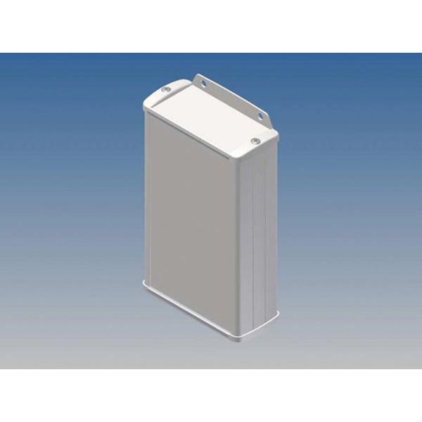 Alloggiamento In Alluminio - Bianco - 145 X 85,8 X 36,9 Mm - Con Flangia-image