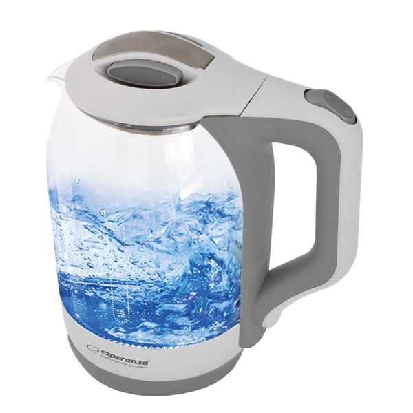 Esperanza EKK025W Electric Kettle 1.7 L White, Multicolor 1500 W-image