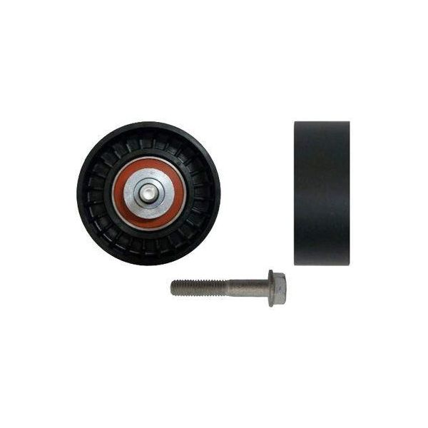 Denckermann P316002 Puleggia Folle Con Nervatura A V Per Ford Fiesta Mk5 Hatchback (JH1, JD1, JH3, JD3) Focus (Daw, Dbw) Focus Estate (Dnw) Galaxy (Wgr)-image
