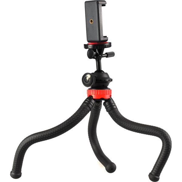 Treppiede Da Tavolo Flessibile Studioking FTR-18 Con Adattatore Per Smartphone-image
