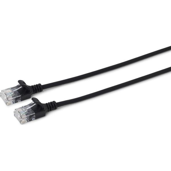Microconnect V-UTP6A075S-SLIM Cavo Di Rete 7,5 M Cat6A U/Utp (Utp) Nero (W125628046)-image