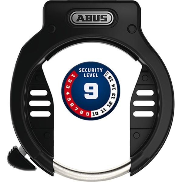 Abus 4650S R (Naz) Blocco Telaio, Fissaggio Ai Foderi Posteriori, Nero, As-image