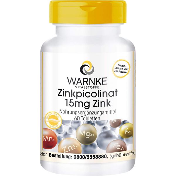Zinco Picolinato 15 Mg Compresse Di Zinco 60 Capsule-image