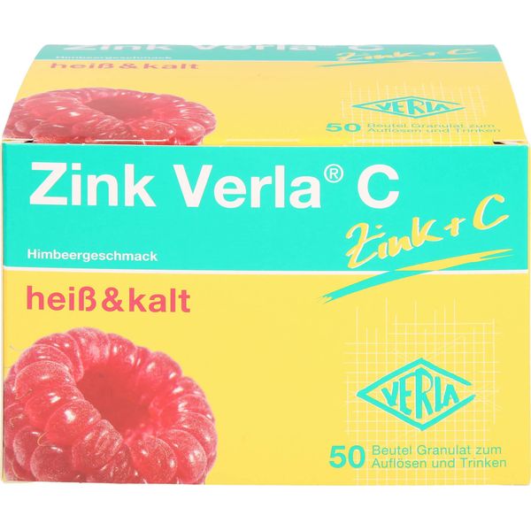 Zinco Verla C Gusto Lampone Granuli Caldi E Freddi, 50 Pz. Bustina-image