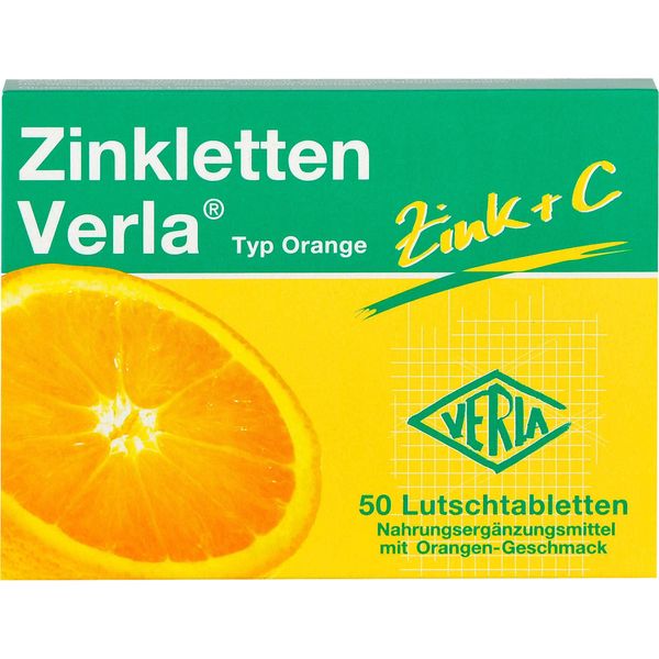 Compresse Di Zinco Tipo Verla Arancione, 50 Compresse-image