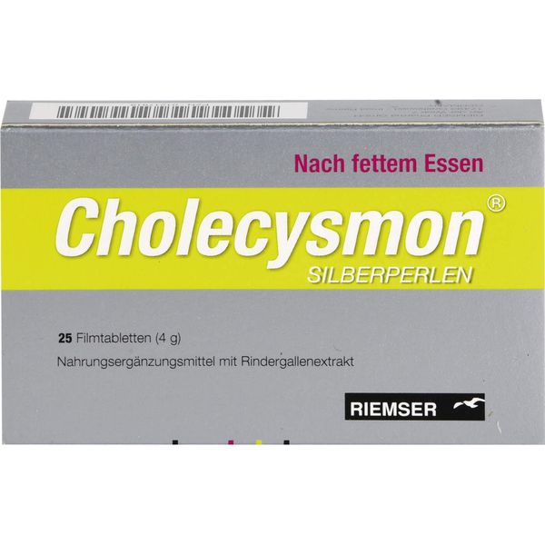 Riemser Colecysmon Argento Perlato Compresse Rivestite Con Film, 25 Compresse-image
